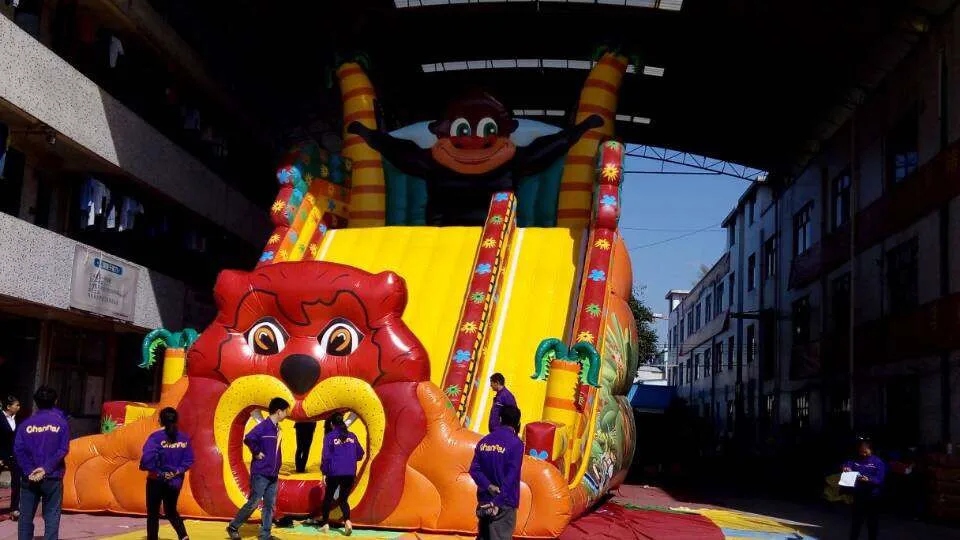 

Factory direct pool slide, inflatable slide, inflatable trampoline, .Inflatable water slide Gorilla slide