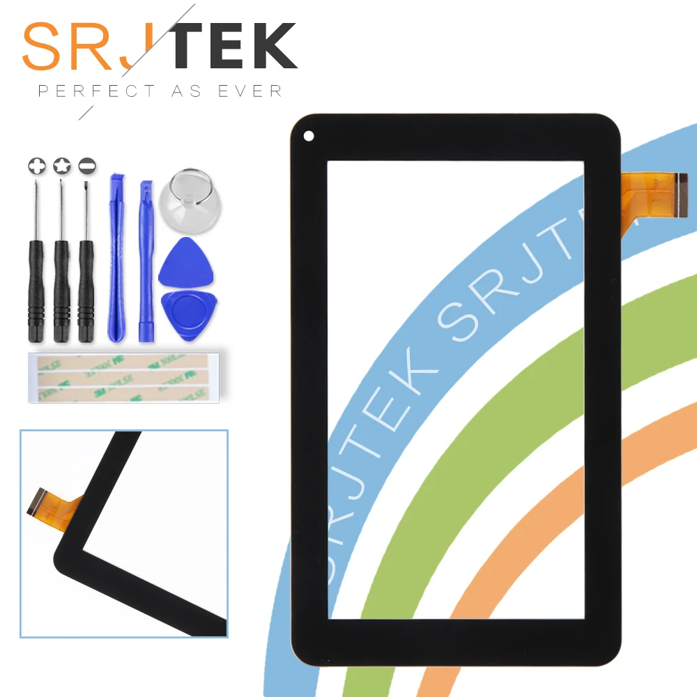 Srjtek Новый 7-дюймовый сенсорный экран для планшета Irbis TX08 емкостная сенсорная