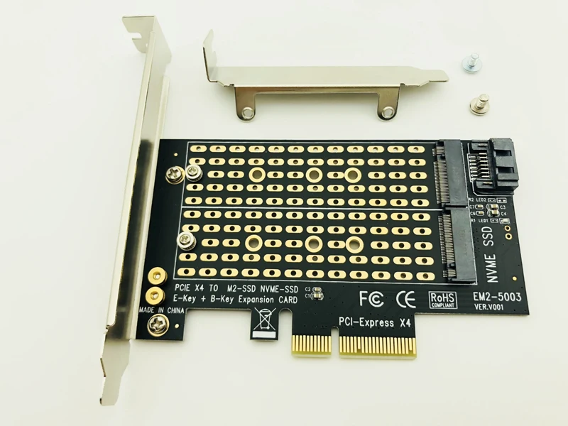 H1111Z añadir Tarjetas PCIE a M2/M.2 adaptador SATA M.2 SSD adaptador PCIE NVME/M2 adaptador PCIE SSD M2 a SATA PCI-E tarjeta M llave + tecla B
