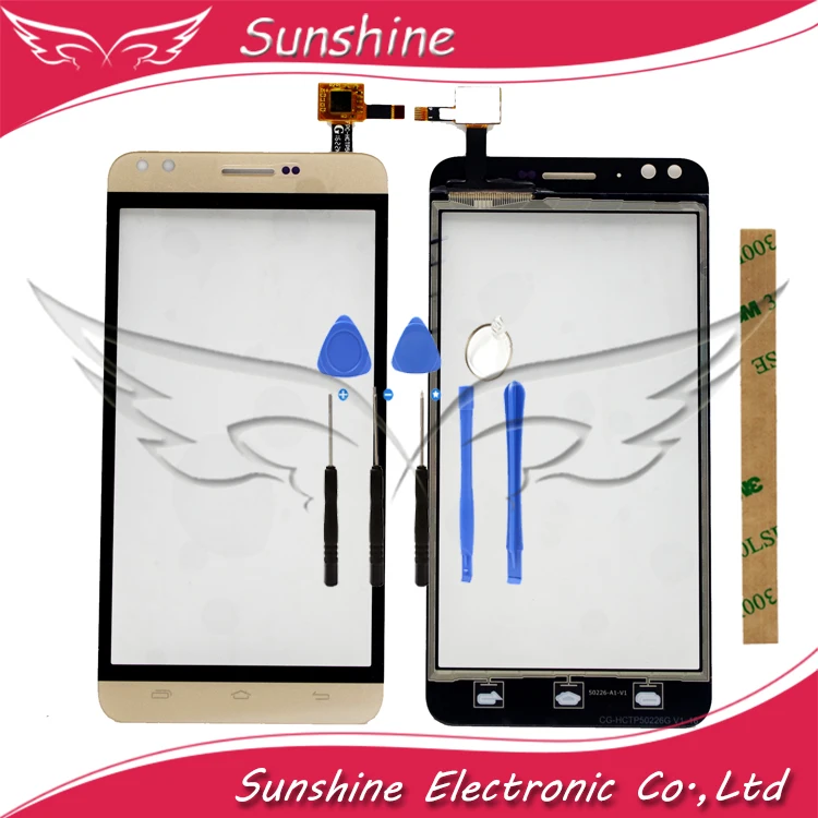 

Black & Gold &Grey In Stock Touch Screen For Prestigio Muze C3 PSP3504 Duo PSP3504 Duo Touch Screen Digitizer Panel With Tools