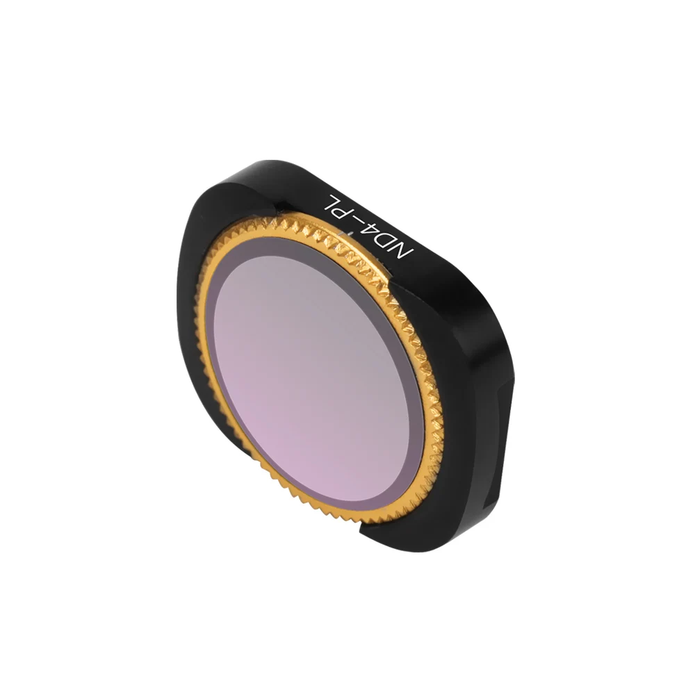 UV CPL ND4PL ND8PL ND16 PL ND 32 PL ND 64 PL фильтр объектива камеры для DJI OSMO Карманный карданный аксессуары - Цвет: Золотой