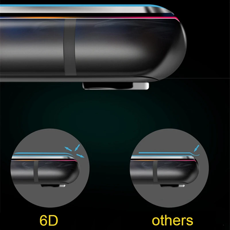 6D стекло для iPhone 12 Mini 11 Pro Max 7 8 Plus SE 2020 XR 12pro защита экрана 3D закаленное XS X 6 s