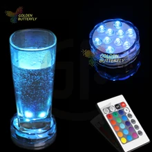 Светодидный фонарь для дайвинга 128/каждого конкретного случая Luminesce лампы в форме свечи пульт дистанционного управления лампа для дайвинга светодиодный красочная светодиодная сегментная лампа