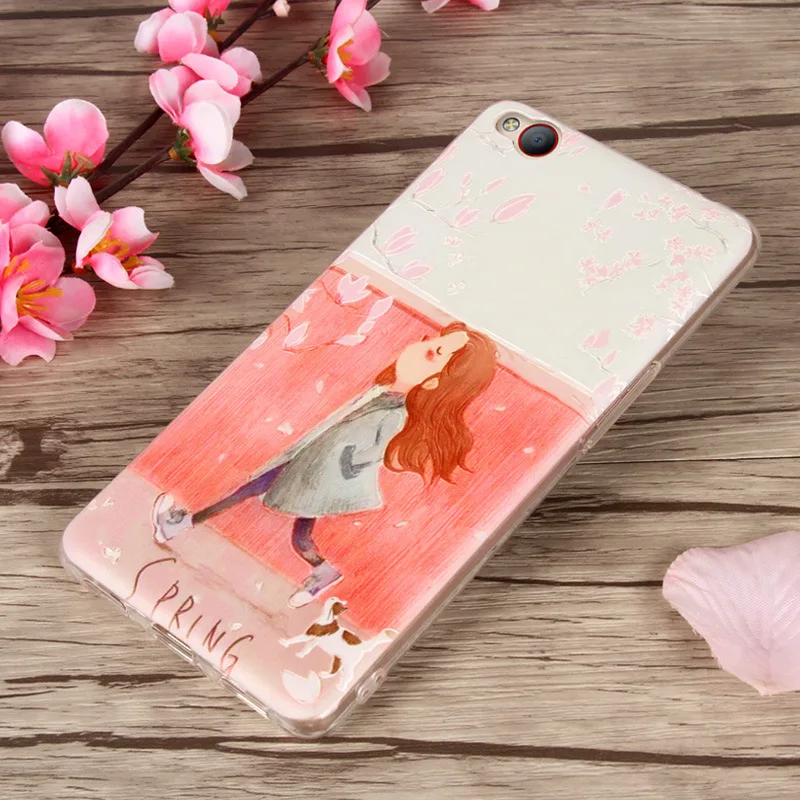 For ZTE Nubia N2 Case Cute Cartoon Cat Flower Soft TPU Silicone Case For Nubia M2 N2 Slim 3D Relief Full Protect Cover Bags Case (34)
