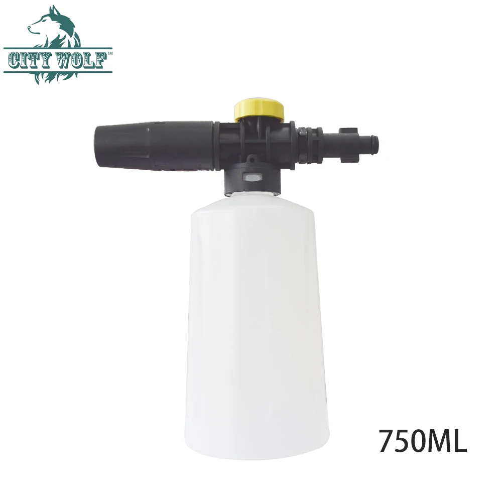 

car washer snow foam lance 750ML foam cannon for bosch old type patriot high pressure washer auto accessories city wolf