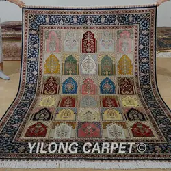 Yilong 6'x8. 5' под старину четыре сезона персидский ковер ручной работы турецкий ковер (0818)