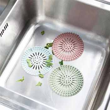 

Kitchen Bathroom Sink Hair Filter Anti-blocking Filter Sewer Floor Drain Bathroom Suction sink drain filter sink strainer