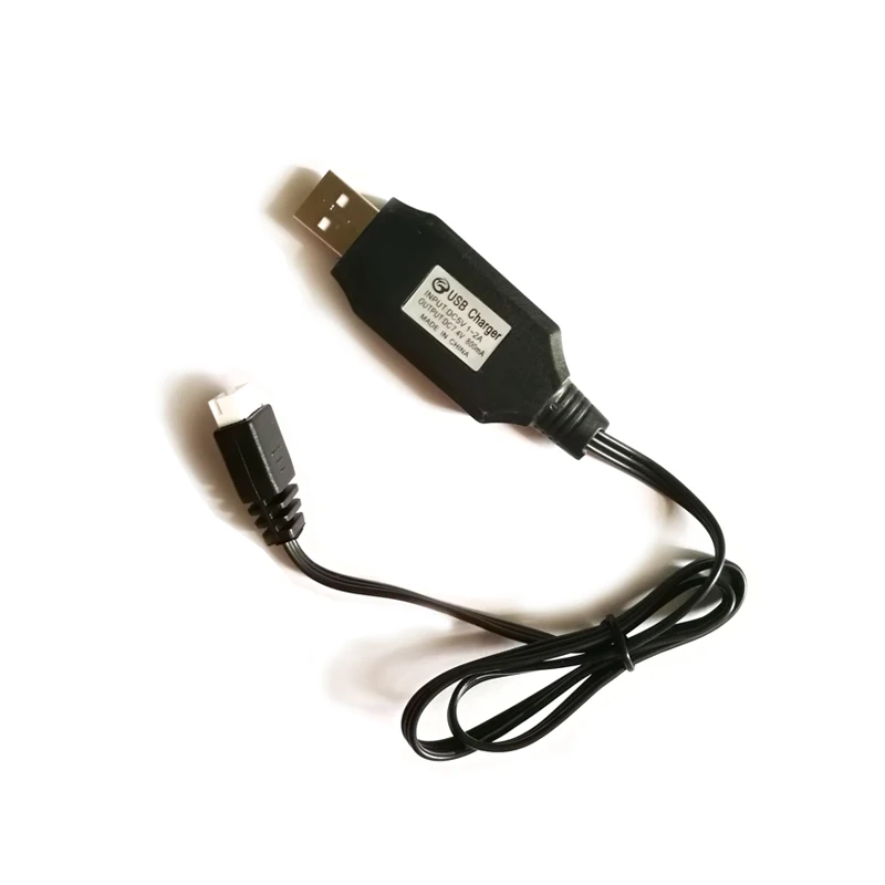 rc drone 7.4v batterie charge chargeur de charge cordon ligne usb câble fil
