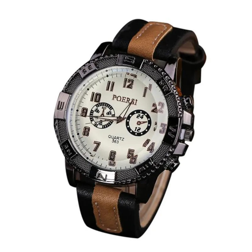 Mens watches top brand luxury Analog Quartz watch bands strap Sport Wrist Dress Watch Casual Wristwatch relojes hombre M16 (8)