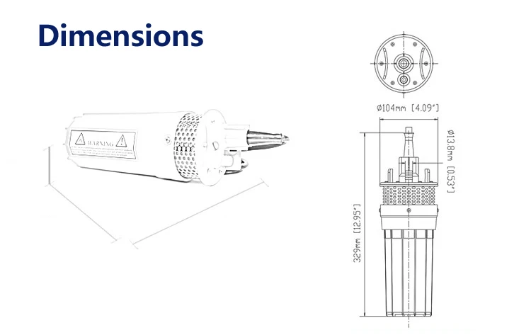 16431 Dc 12 Volts24 Volts Solaire Alimenté Submersible Pompe à Eau Moulin à Vent Dirrigation Pompe à Eau Livraison Gratuite In Escarpins From
