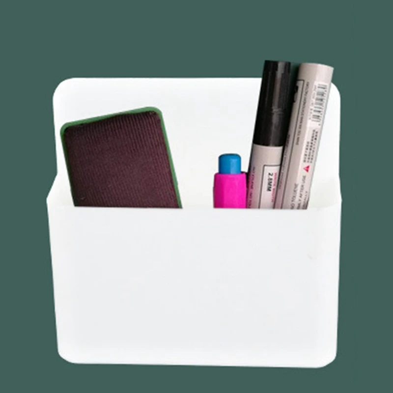 Magnetic Dry Erase Marker Holder White Magnetic Dry Eraser Organizer 