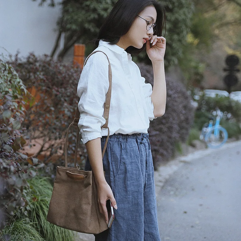 AETOO 2017 new Original retro large canvas handbag women fresh style high quality shoulder bag large capacity cotton bag