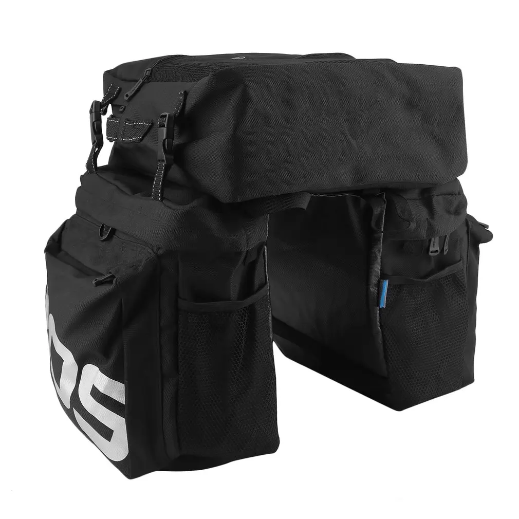 

ROSWHEEL MTB Mountain Bike Carrier Rack Bag 3 In 1 Multifunctional Road Bicycle Luggage Pannier Rear Seat Trunk Bag