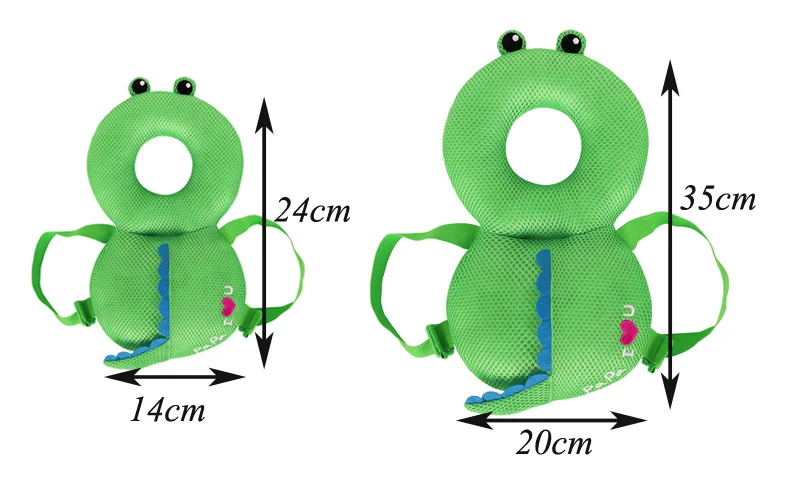 Новая детская подушка для защиты головы, детский мультяшный защитный коврик, детский рюкзак для прогулок, товары для безопасности