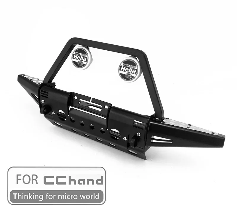 Металлический передний бампер для CChand RC4WD 1/10 D90/D110|Детали и аксессуары| |