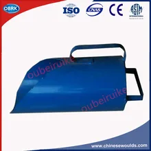 Мягкие стальные полукруглые металлические совки для лопаты для испытаний на снупп