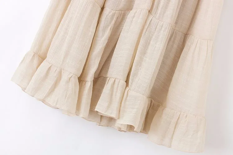 2016 новое поступление женская льняная хлопковая юбка оптовая продажа ярких цветов пляжные юбки с поясом длинная юбка Saias