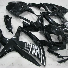 GSX R 750 2008-2010 K8 тела Наборы GSX-R750 2010 Abs обтекатель для Suzuki GSXR600 08 10 черный, серебристый цвет сетки обтекатель