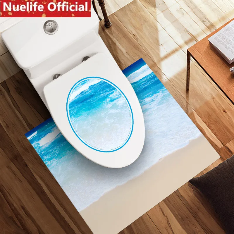 

Multi-color landscape patterned floor stickers kitchen bathroom living room non-slip pasted PVC waterproof non-slip stickers