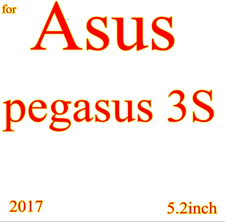 Защитная пленка из закаленного стекла для asus Zenfone pegasus 3S max zc521tl X00GD zc 521 tl 521tl glas - Цвет: pegasus 3S