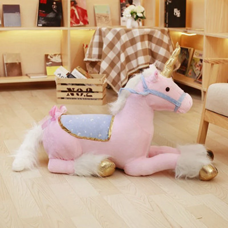 100 cm Unicornio juguetes de Peluche gigante Unicornio de Peluche de juguete Animal suave Unicornio Peluche regalo de cumpleaños de la muñeca de los niños apoyos de la foto 100 cm Unicornio juguetes de Peluche gigante Unicornio de Peluche de juguete Animal suave Unicornio Peluche regalo de cumpleaños de la muñeca de los niños apoyos de la foto