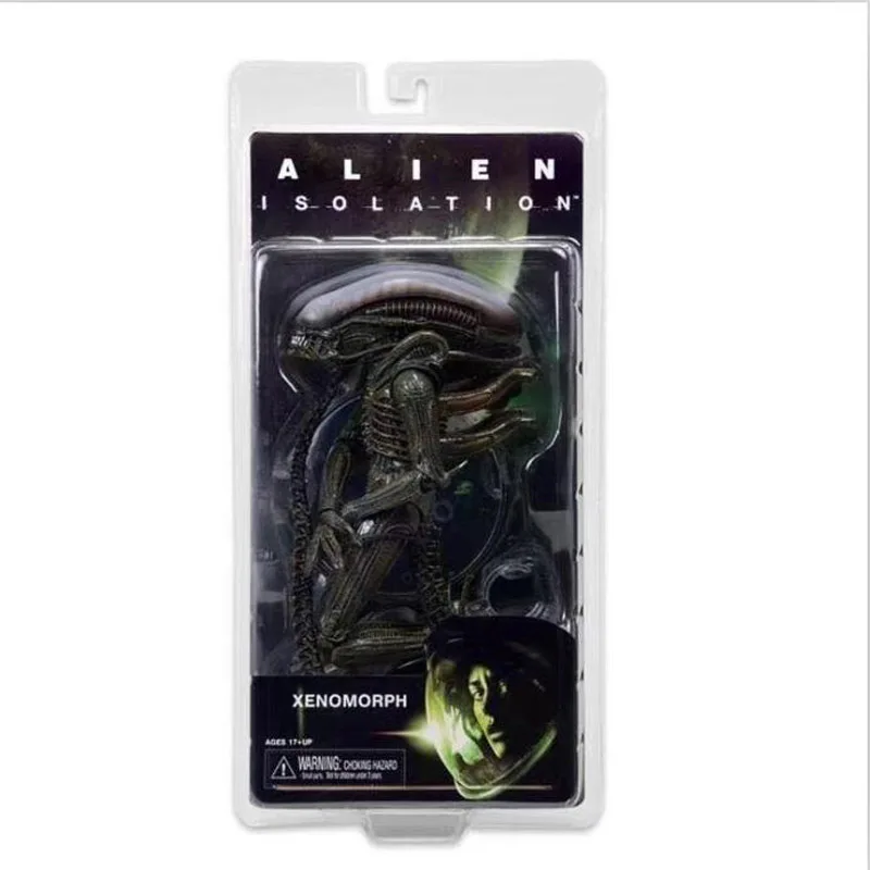 NECA Sci-Fi Terror Movie Aliens Isolation Amanda Ripley Compression Suit Jump Suit Xenomorph Action Figure18cm  (4)