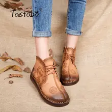 Обувь; женские зимние ботинки; ботильоны ручной работы; ботинки на плоской подошве; обувь из натуральной кожи; женская обувь; теплые ботинки; большие размеры 42-43