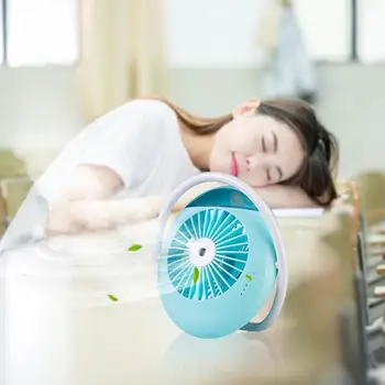

Mini Fan USB Cooling Fan Rechargeable Ventilator Mist Spray Air Cooler Ventilation Fan Home Appliances for Summer