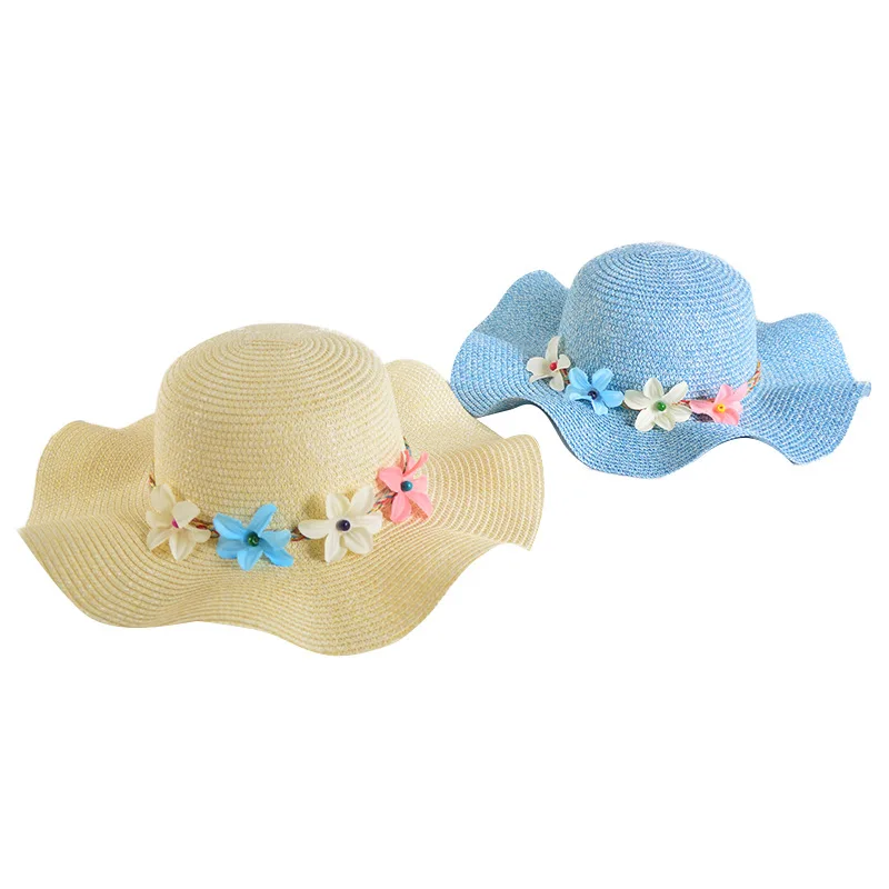 Mother and daughter Travel cap Wave family clothes outfits look mom mum Lady girl matching Beach caps mommy and me Sun hat