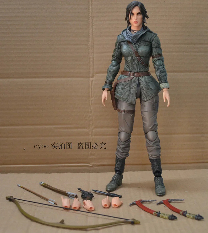 lara croft play arts kai