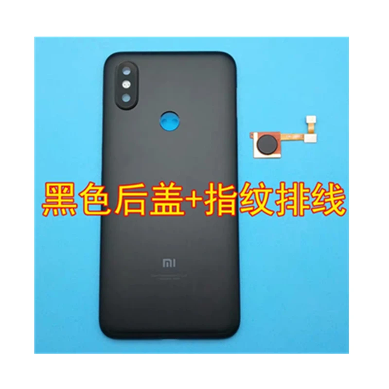 Задняя крышка с отпечатком пальца для Xiaomi MI A1 задняя боковыми клавишами камера