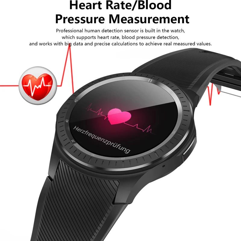 

Smart Watch men 4G 1+16G GPS Positioning independent WiFi Android inteligent multi-sports modes Adult Sports Phone Watch gifts