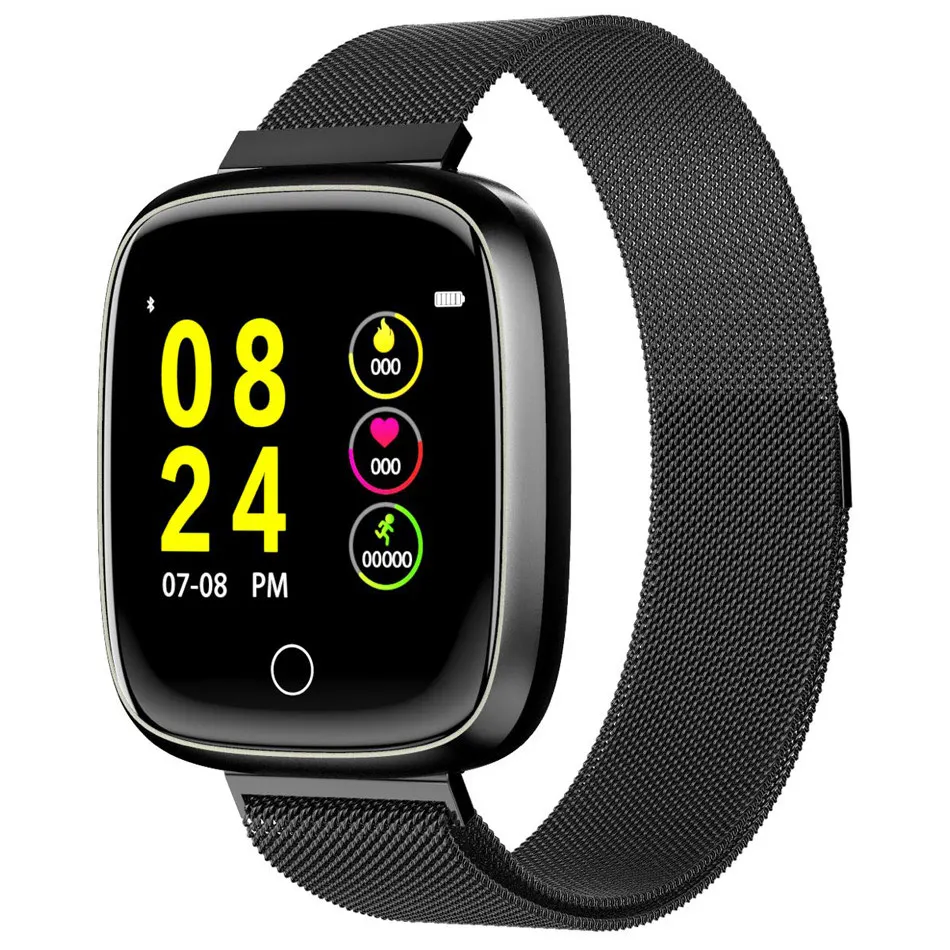 

Fitness Smart Watch Women Men Pedometer Heart Rate Monitor 1.0 Inch Large Display Health Touch Run Sports Watch For Android IOS
