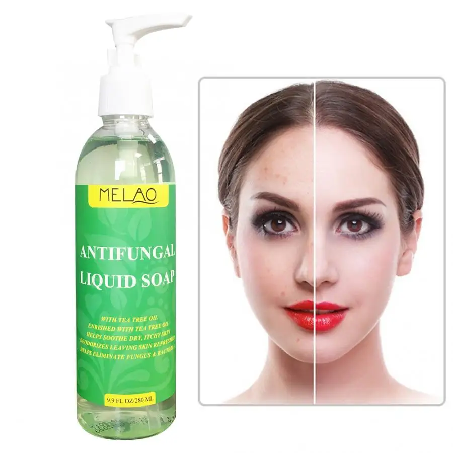 

Professional Tea Tree Essential Oil Face Cleaning Liquid Soap Whitening Skin Care 280ml Liquid Soap