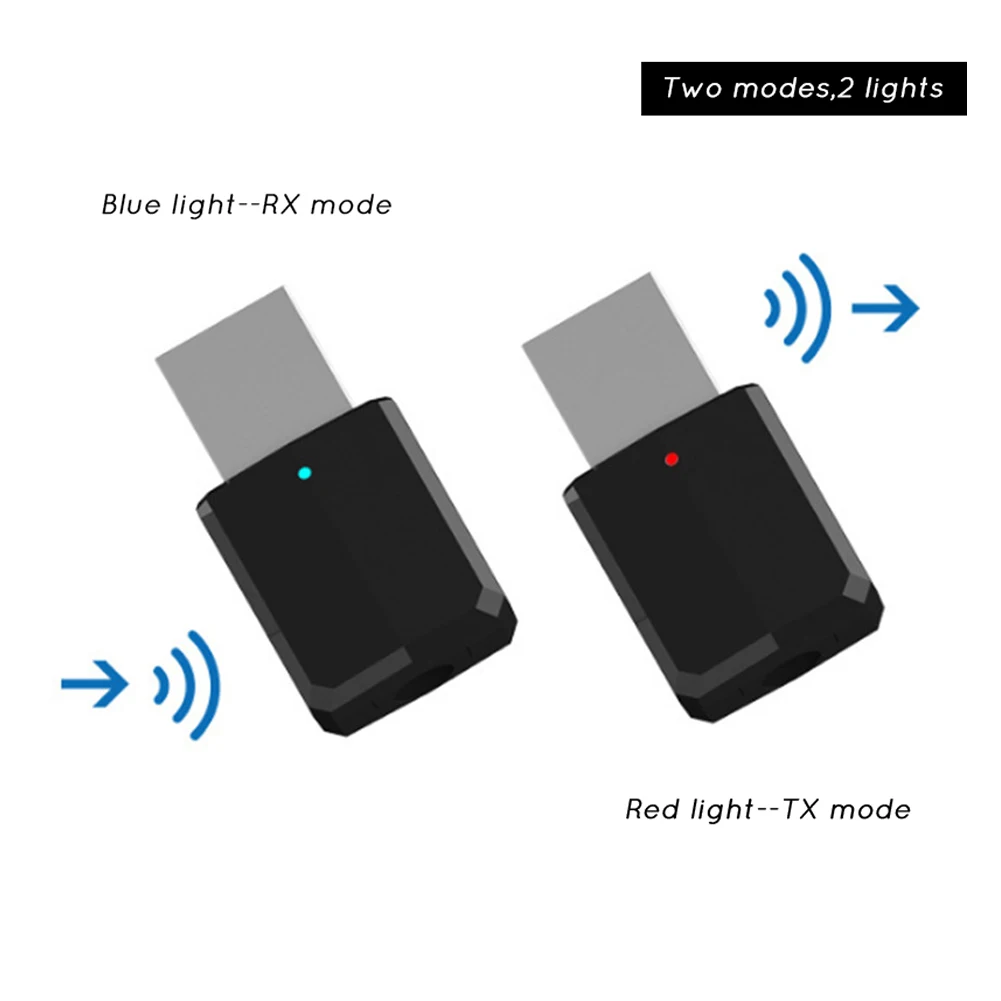 Горячий беспроводной Bluetooth аудио передатчик приемник 2 в 1 USB автомобильный AUX адаптер для ТВ ПК динамик NV99