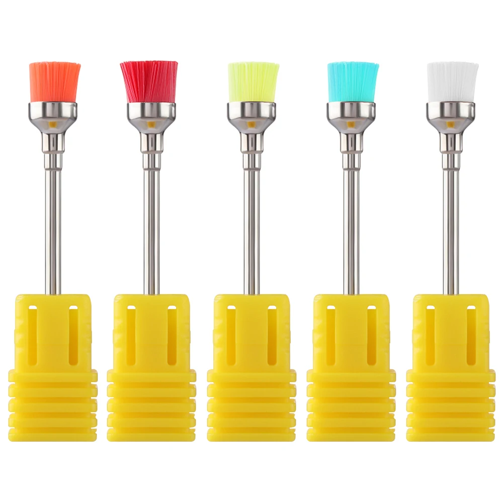 Professional Random Color Ceramic Nail Drill Tip Brush Electric Machine