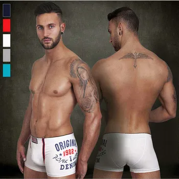

Men Underwear Hot Brand Sexy Mens Underwear Boxer Shorts Cotton Underwear Men Boxer Pants Boxer Men Underpants Male Panties