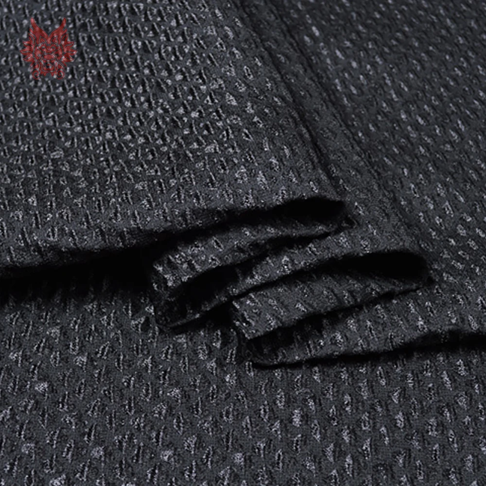

American style 3D geometric embossed jacquard brocade fabric for spring autumn dress coat suits jacquard cloth tissue SP4121