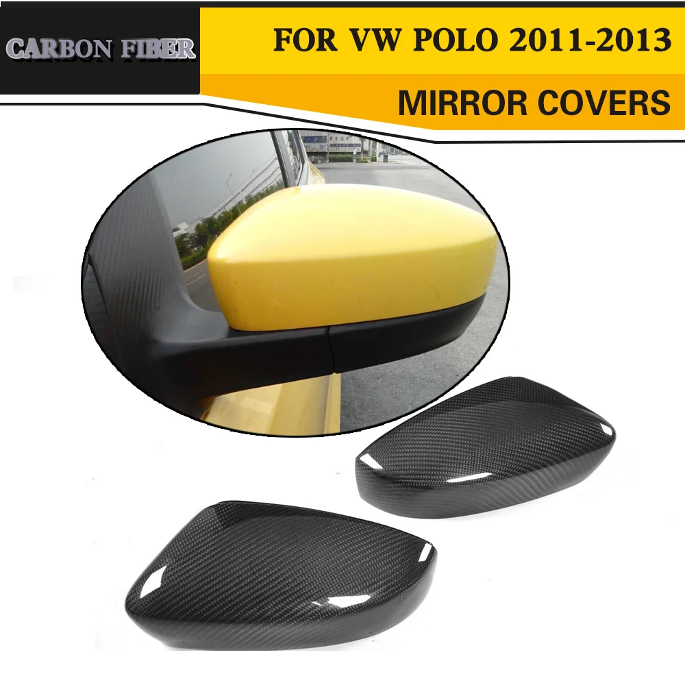 Buy Carbon fiber Black full replacement Side Rearview