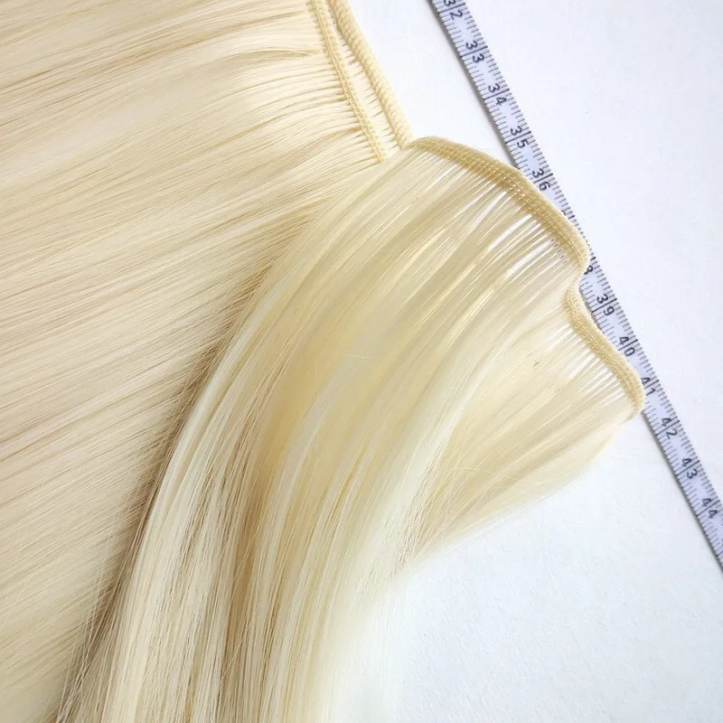 1 шт. 15 см кукольные аксессуары прямой парик из синтетического волокна волос для кукольных париков высокотемпературная проволока