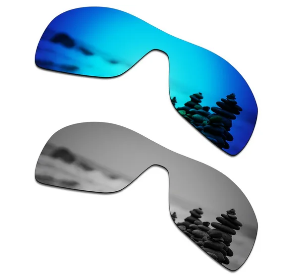 Blue and Silver Mirr Дропшиппинг SmartVLT Замена линзы поляризованные для солнцезащитных очков оакли антикс-несколько штук упакованы - Цвет линз: Blue and Silver Mirr