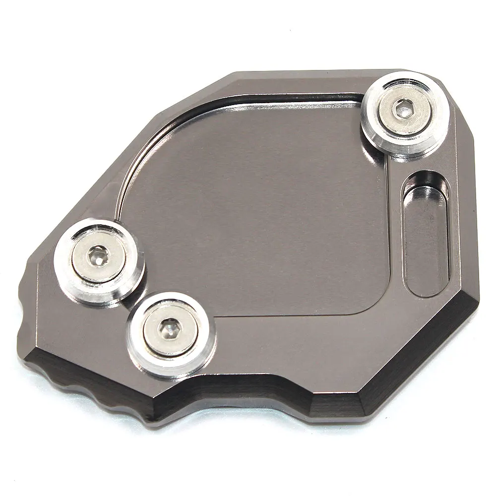 

BJMOTO CNC Motorcycle Side Kickstand Stand Extension Plate Side Stand Enlarger For BMW F800GS 2008-2015