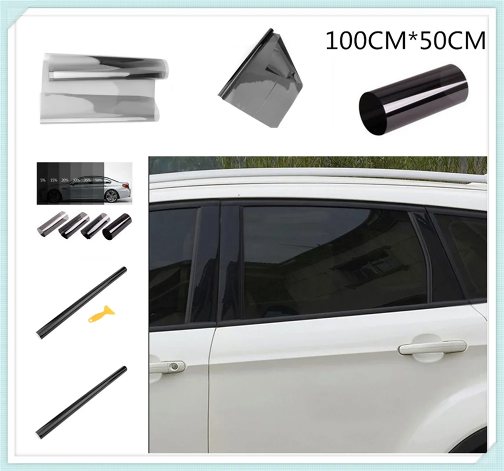 Thermal insulation solar adhesive film for car glass 1m x 50cm