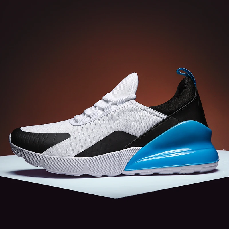 

2019 Women Mens Running Shoes Air Cushion Walking Jogging Sneakers Man Women Mesh Breathable Brand Athletic Shoes Black