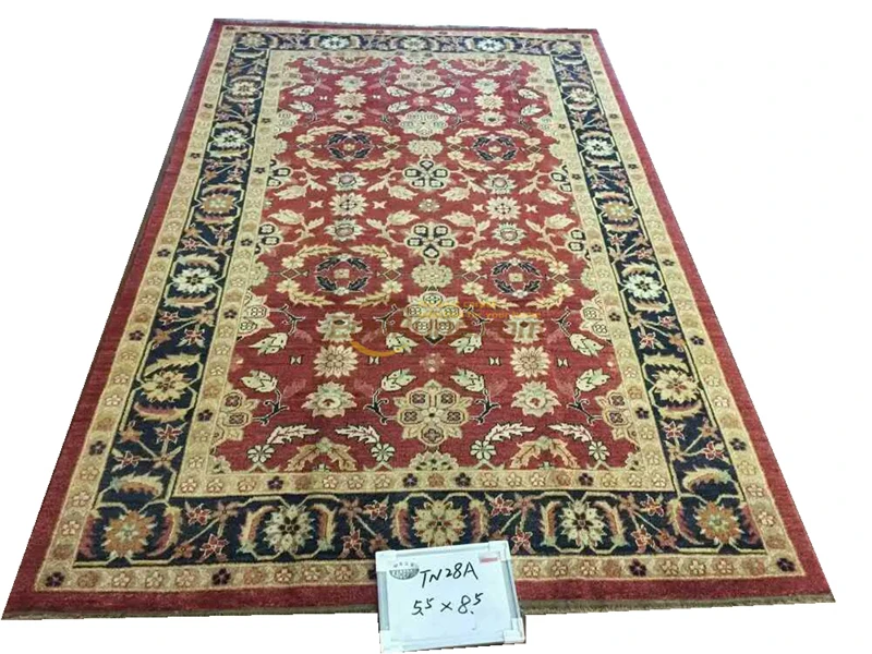 Один экспорт турецкие ковры ручной работы OUSHAK Ozarks ковер из чистой шерстяной TN28A 5.5X8.5gc158zieyg14