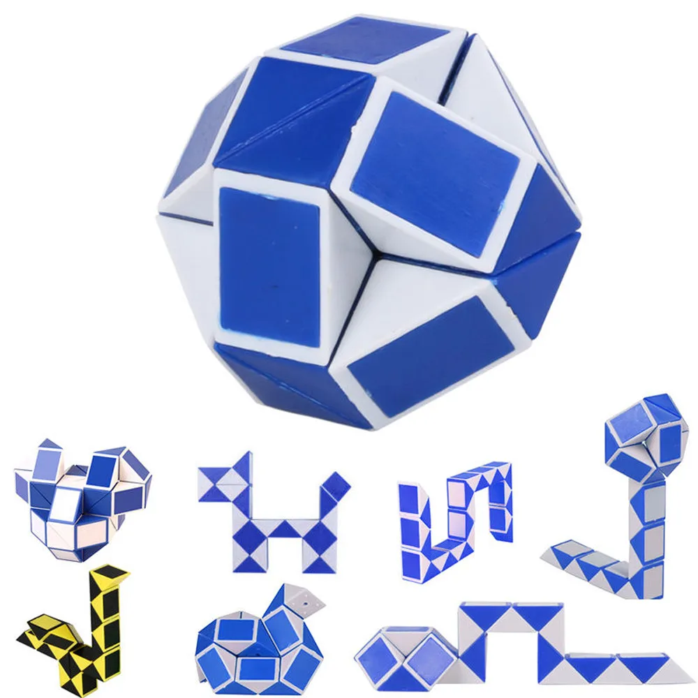 

CHAMSGEND Cool Snake Magic 24 Sections of The Variety Devil Popular Twist Kids Game Transformable Gift Puzzle Dropship Oct24