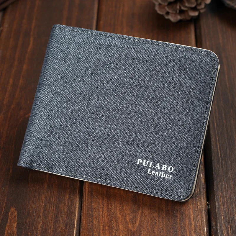 

Canvas Men Wallet Small Men Wallets Slim For Man Wallet Short Thin Male Purse Retro Coin Card ID Holder Casual Slight Money Bag