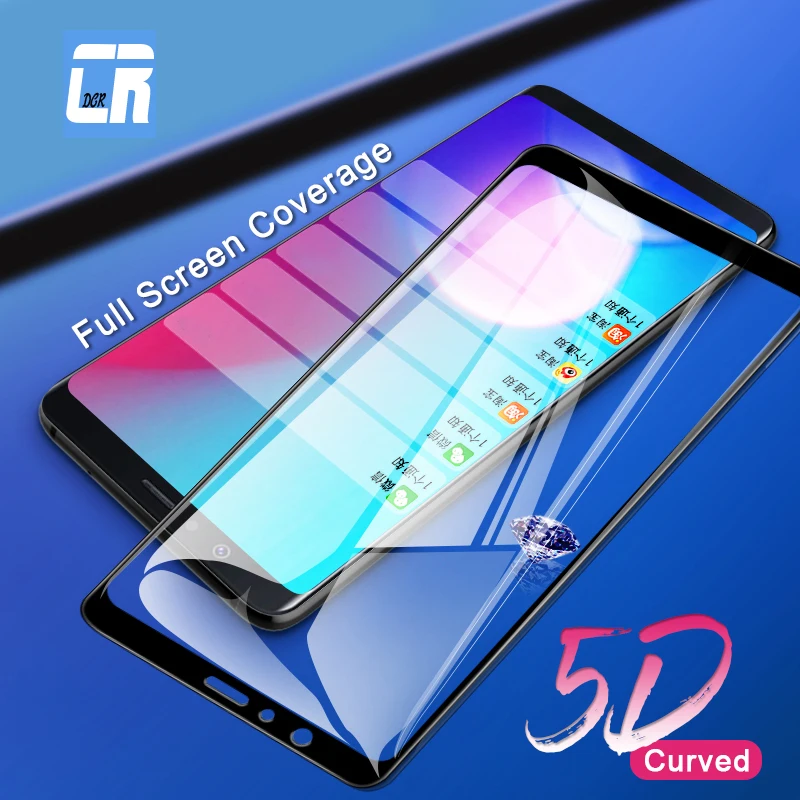5D изогнутое закаленное стекло 9H для Samsung Galaxy A3 A5 A7 J3 J5 J7 Pro 2017 A9 Star Lite J4 A6 A8 Plus 2018