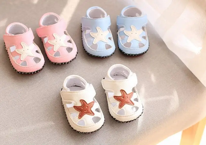 

Spring and summer female male baby shoes toddler shoes soft shoes can not lose sandals indoor children 0-1 years old baby shoes