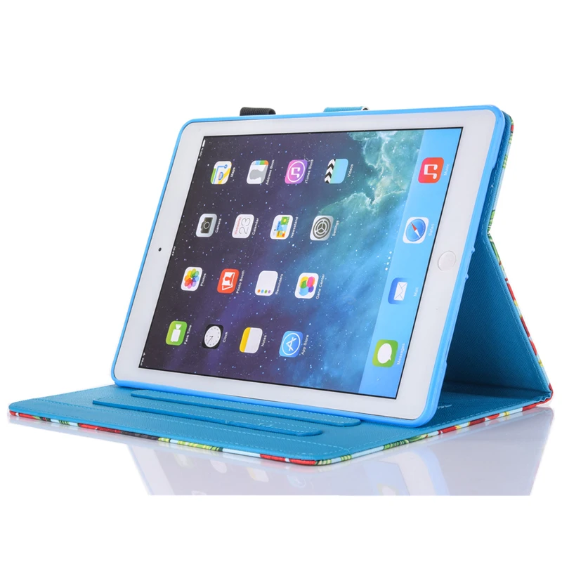 Для iPad air 9 7 &quotкожаный смарт чехол милый цветной с бабочкой из ТПУ для ipad air2 2